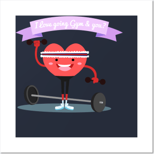 Gym Lovers - I love going GYM & you ? Posters and Art